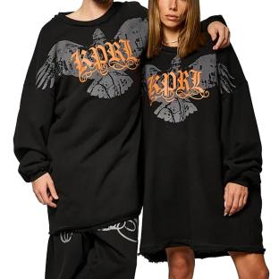 Sweat Noir mixte Kaporal Vorb pas cher
