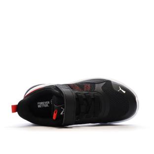 Baskets Noires/Rouges Garçon Puma Anzarun vue 4