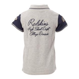 Polo Gris Garçon Redskins PO3044 vue 2