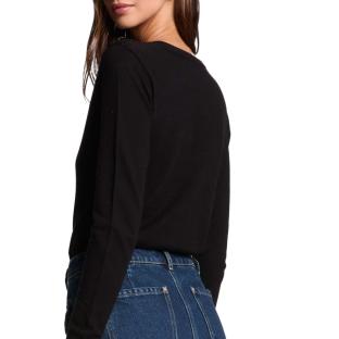 Pull Noir Femme Morgan MKISS vue 2