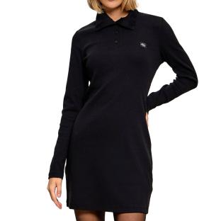 Robe Noire Femme Calvin Klein Jeans Woven Label vue 0