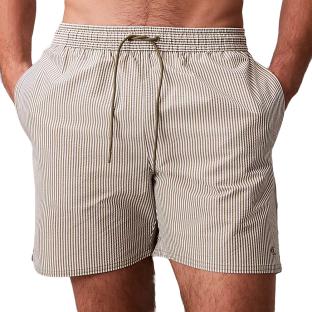 Short de bain Kaki Homme Calvin Klein Drawstring vue 0