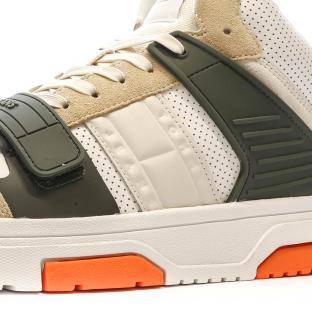 Baskets Beige/Kaki Homme Tommy Hilfiger The Brooklyn Urban vue 7