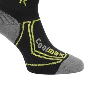 Paires de Chaussettes Noires/Grises/Vertes Garçon Regatta Chaussettes Coolmax vue 0