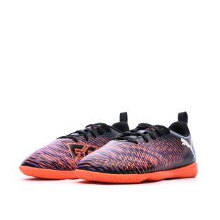 Chaussures de Foot Noir/Violet Junior Puma Future 8 Play IT Jr vue 0