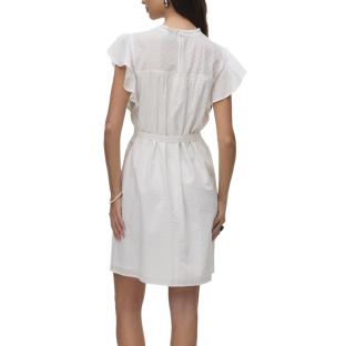 Robe Blanche Femme Vero Moda Trine vue 2