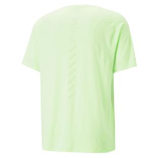 T-shirt Vert Homme Puma Run vue 2