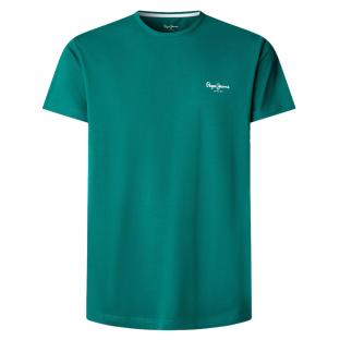T-Shirt Vert Homme Pepe jeans Original Basic 3 vue 0
