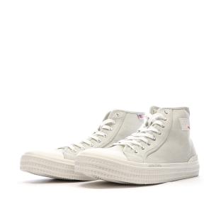 Baskets Beige Homme Schott William vue 6