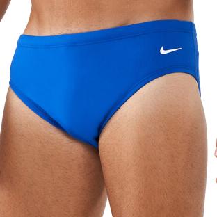 Slip de bain Bleu/Noir Homme Nike Brief pas cher