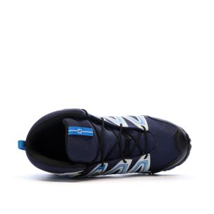Chaussures de randonnées Noires/Blanches/Bleu Homme Salomon Skookie vue 0