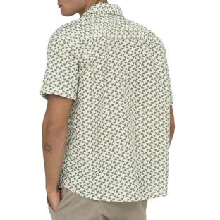 Chemise Ecru/Verte Homme Only & Sons Charmy vue 0