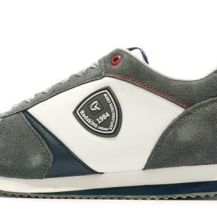 Baskets Blanc/Gris Homme Redskins Hasher vue 7