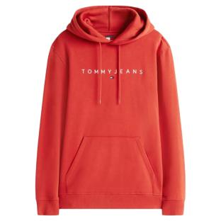 Sweat Terracotta Homme Tommy Hilfiger Washed DM0DM20746 vue 0