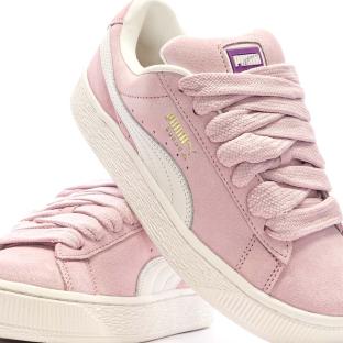Baskets Roses/Mauves Femme Puma Suede XL vue 7