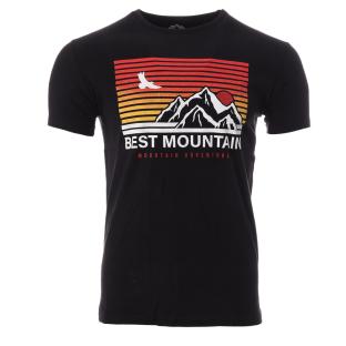 T-shirt Noir Homme Best Mountain 2006 pas cher