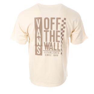 T-Shirt Beige/Marron Homme Vans Antique vue 2