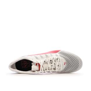 Baskets Blanches/Rouges Homme Puma Evospeed vue 4
