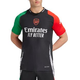 Arsenal Maillot de football Noir/Rouge/Vert Adidas 24 vue 0