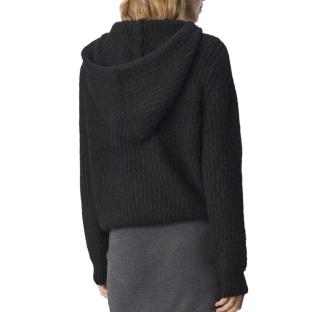Pull à capuche Noir Femme Vero Moda Hoodie vue 0
