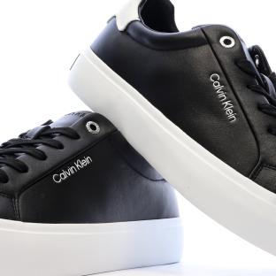 Baskets Noir Femme Calvin Klein Jeans Lace vue 7