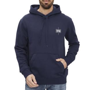Sudadera con capucha para hombre G-Star RAW Logo, color azul marino ver 0