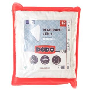 Protège Matelas Imperméable Blanc Dodo 180x200 pas cher
