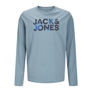 T-shirt Bleu Garçon Jack & Jones Splash pas cher
