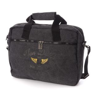 Sacoche Noire Homme Von Dutch LCAURAH24 pas cher