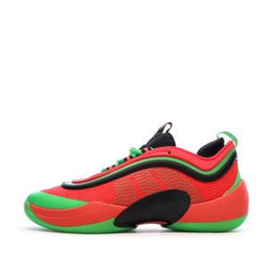 Chaussures de Basketball Rouges/Vertes Homme Adidas D.o.n. vue 0