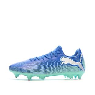 Chaussures de Foot Bleues Homme Puma Future 7 Play MxSG pas cher
