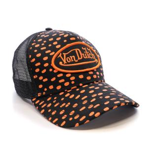 Casquette Noire/Orange Homme Von Dutch 909140 vue 2
