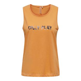 Débardeur Orange Femme ONLY PLAY Life pas cher