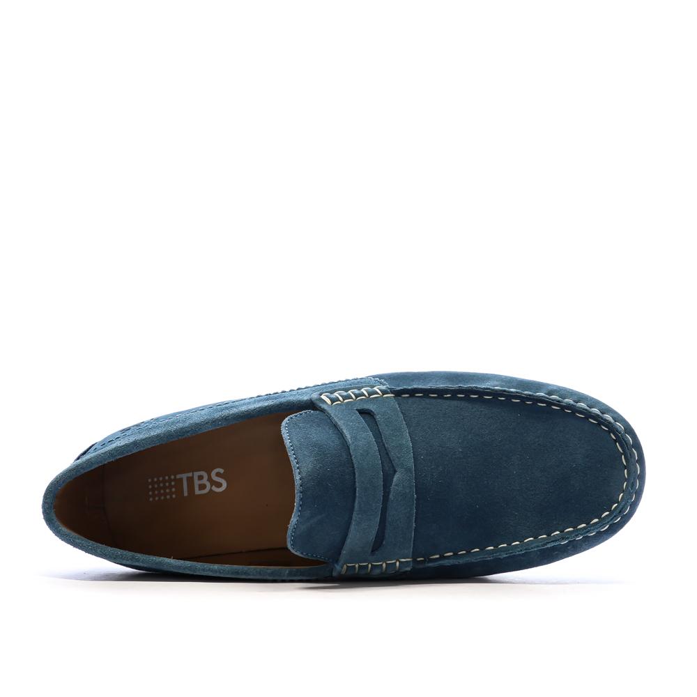 Mocassins Bleus Homme TBS Sailhan vue 4