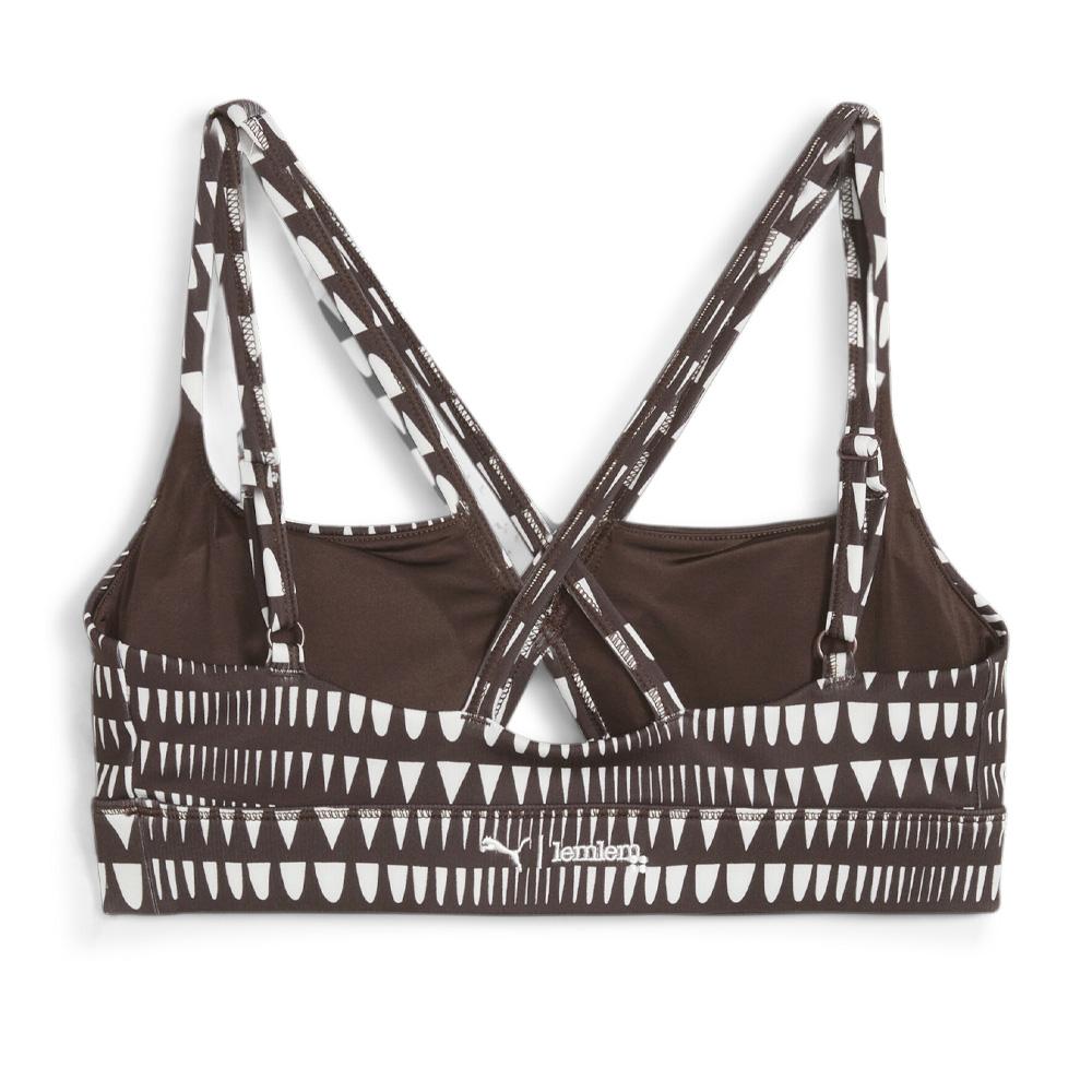 Brassière Marron Femme Puma Lemlem Impact vue 2