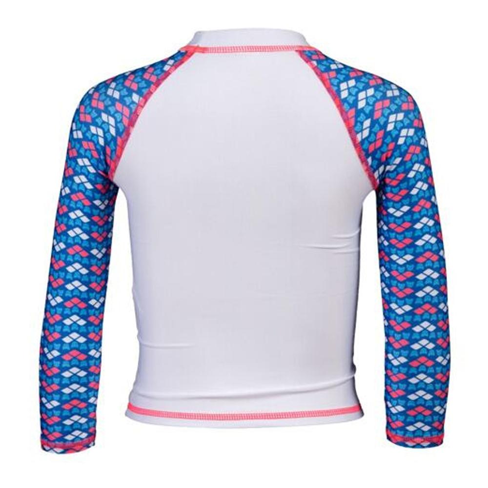 Lycra Blanc/Bleu/Rose Fille Arena Friends Kids vue 2