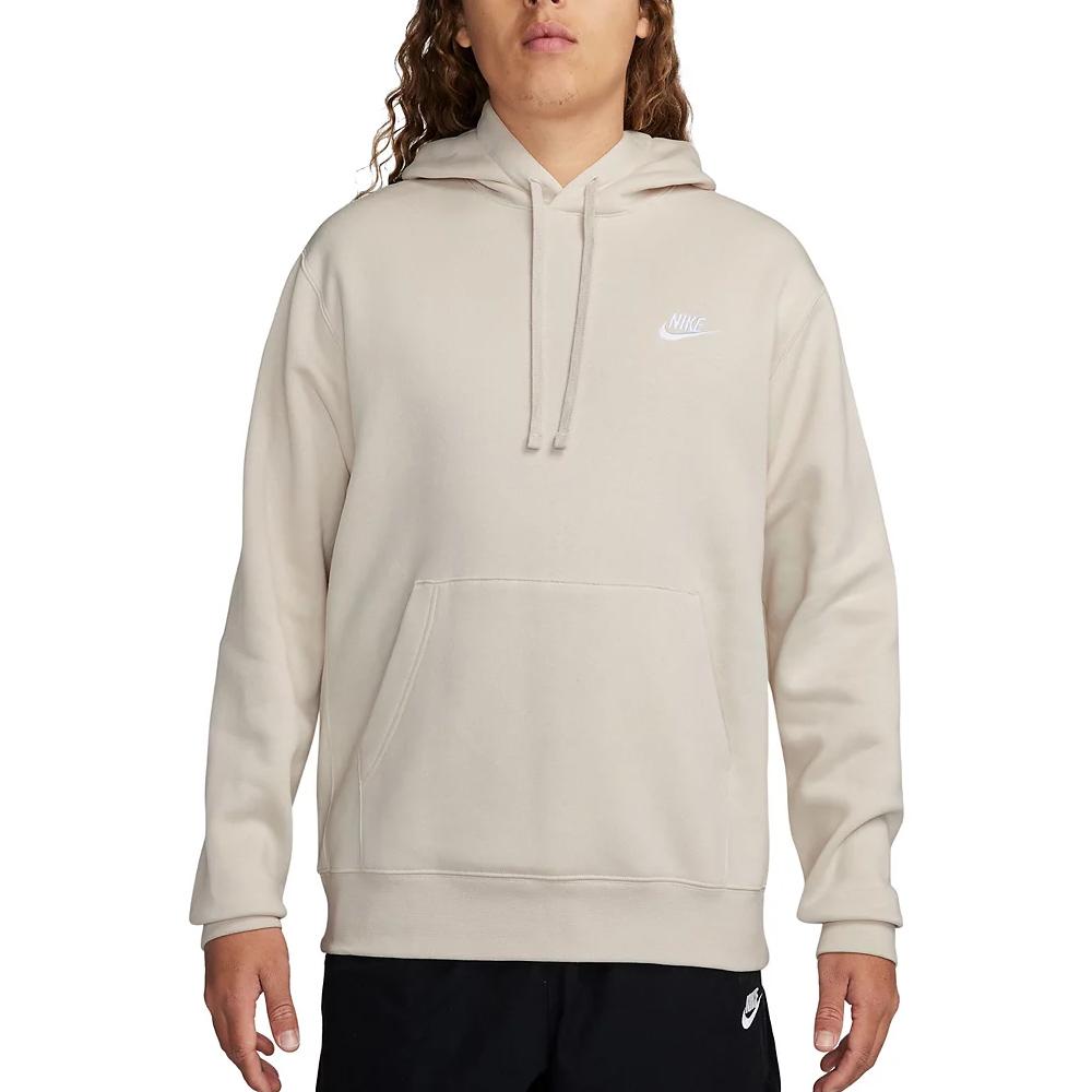 Sweat Beige Homme Nike Club Hoodie pas cher
