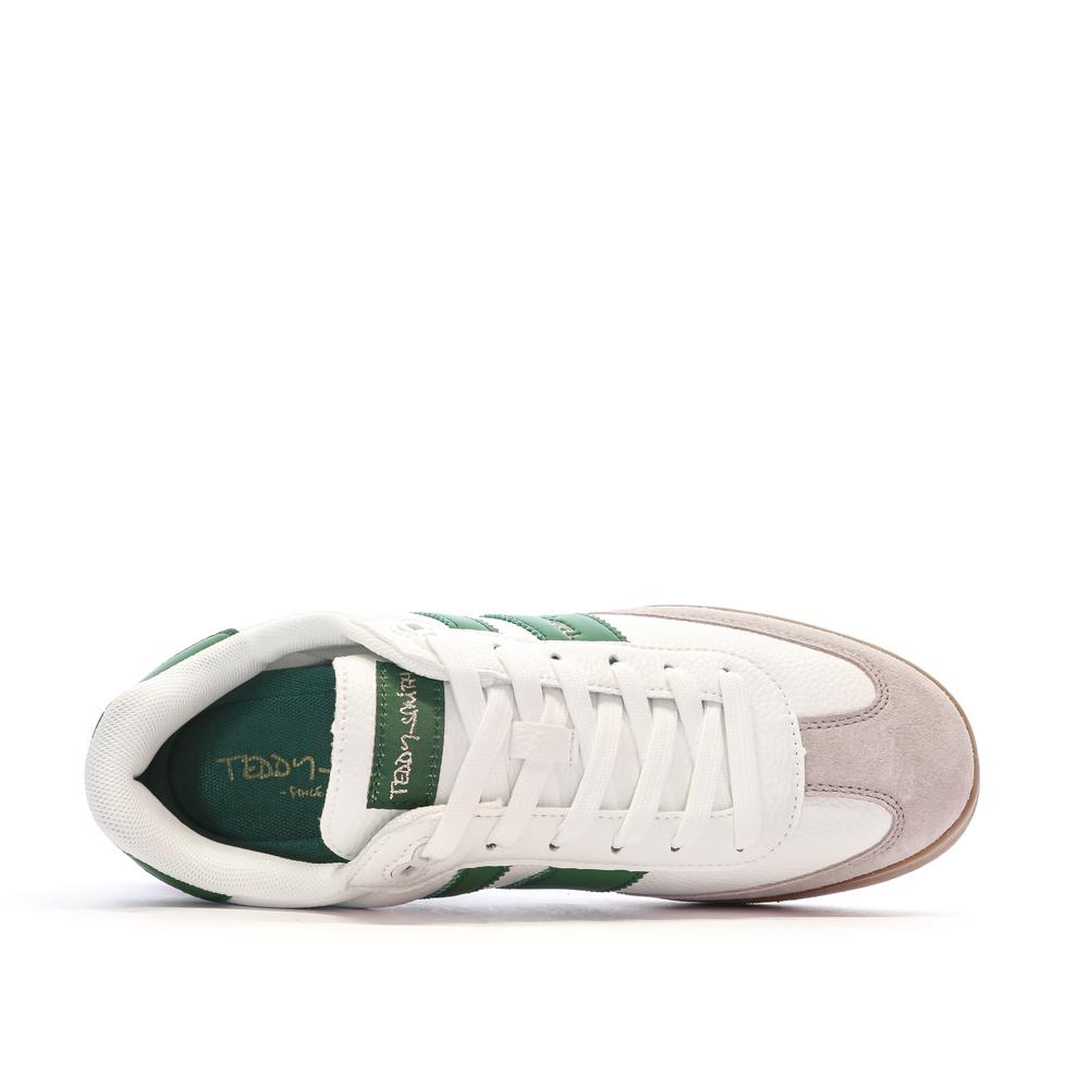Baskets Blanc/Vert Homme Teddy Smith 120032 vue 4