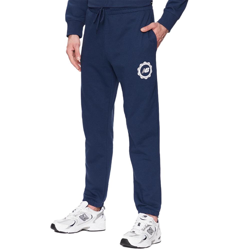 Jogging Marine Homme New Balance Seasonal pas cher