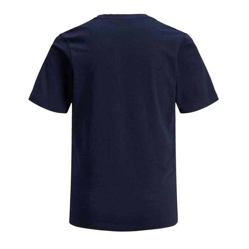 T-shirt Marine Garçon Jack & Jones Corp vue 2