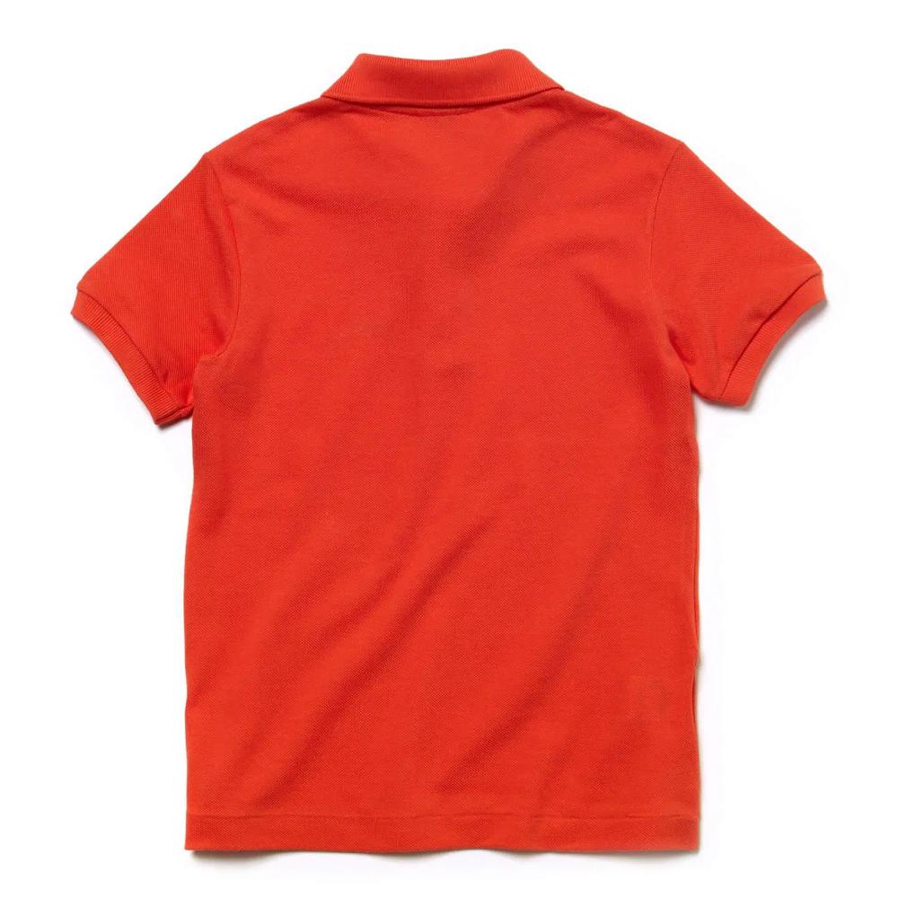 Polo Rouge Garçon Lacoste PJ2909-IN vue 2