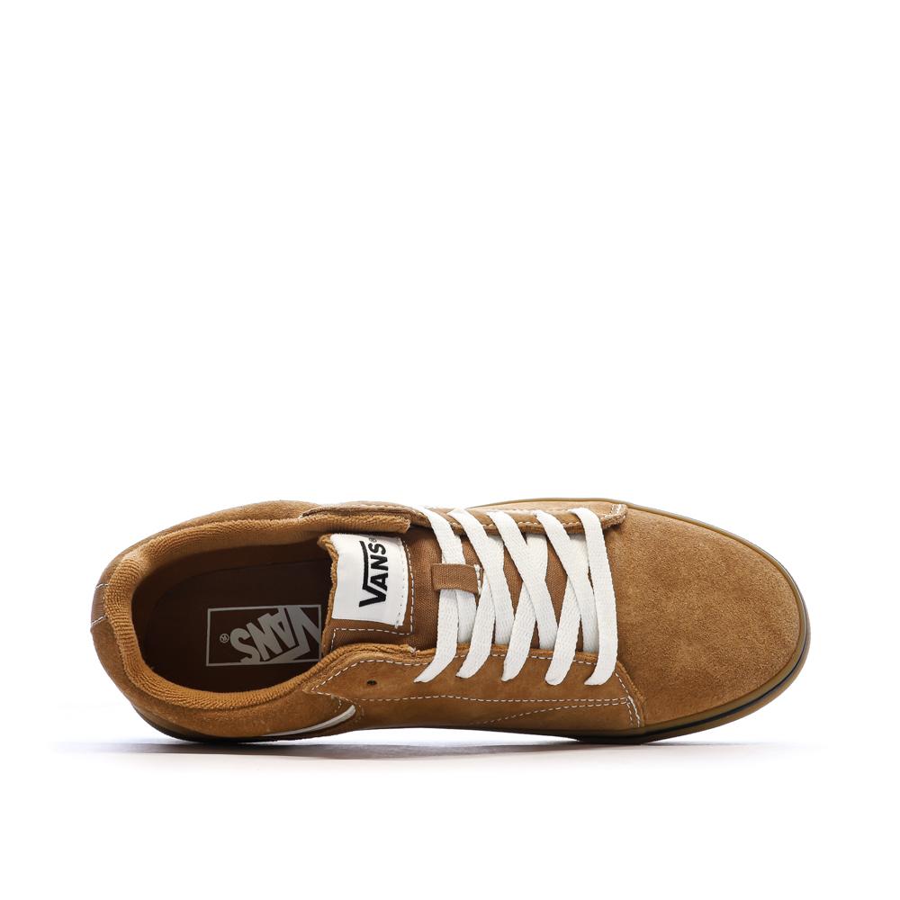 Baskets Marron Homme Vans Seldan vue 4