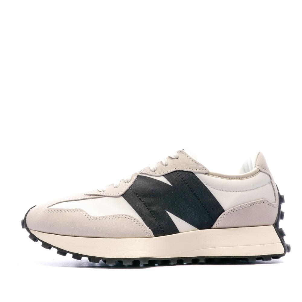 MS327 Baskets Beige/Noir Homme New Balance pas cher
