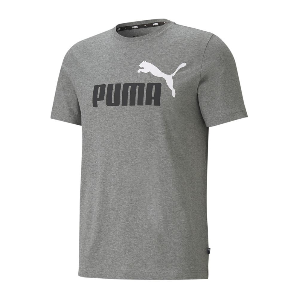 T-shirt Gris Homme Puma Essential +2 pas cher