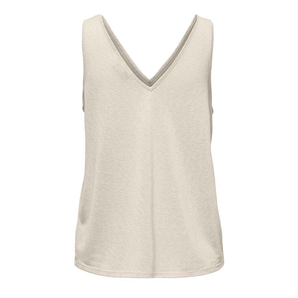 Débardeur Beige Femme JDY Faustina vue 2