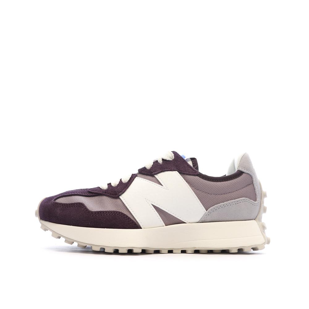 New Balance 327 Baskets Rose/Bordeaux Femme U327CF pas cher
