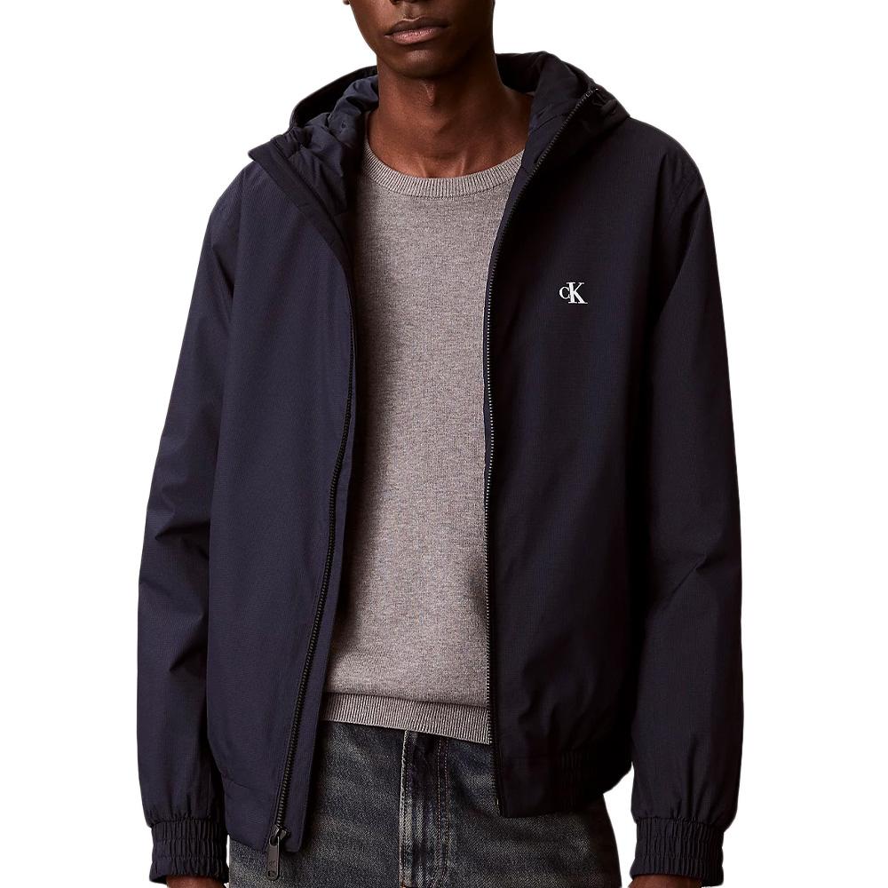 Marine Jacke Herren Calvin Klein Jeans Hooded Ripstop günstig