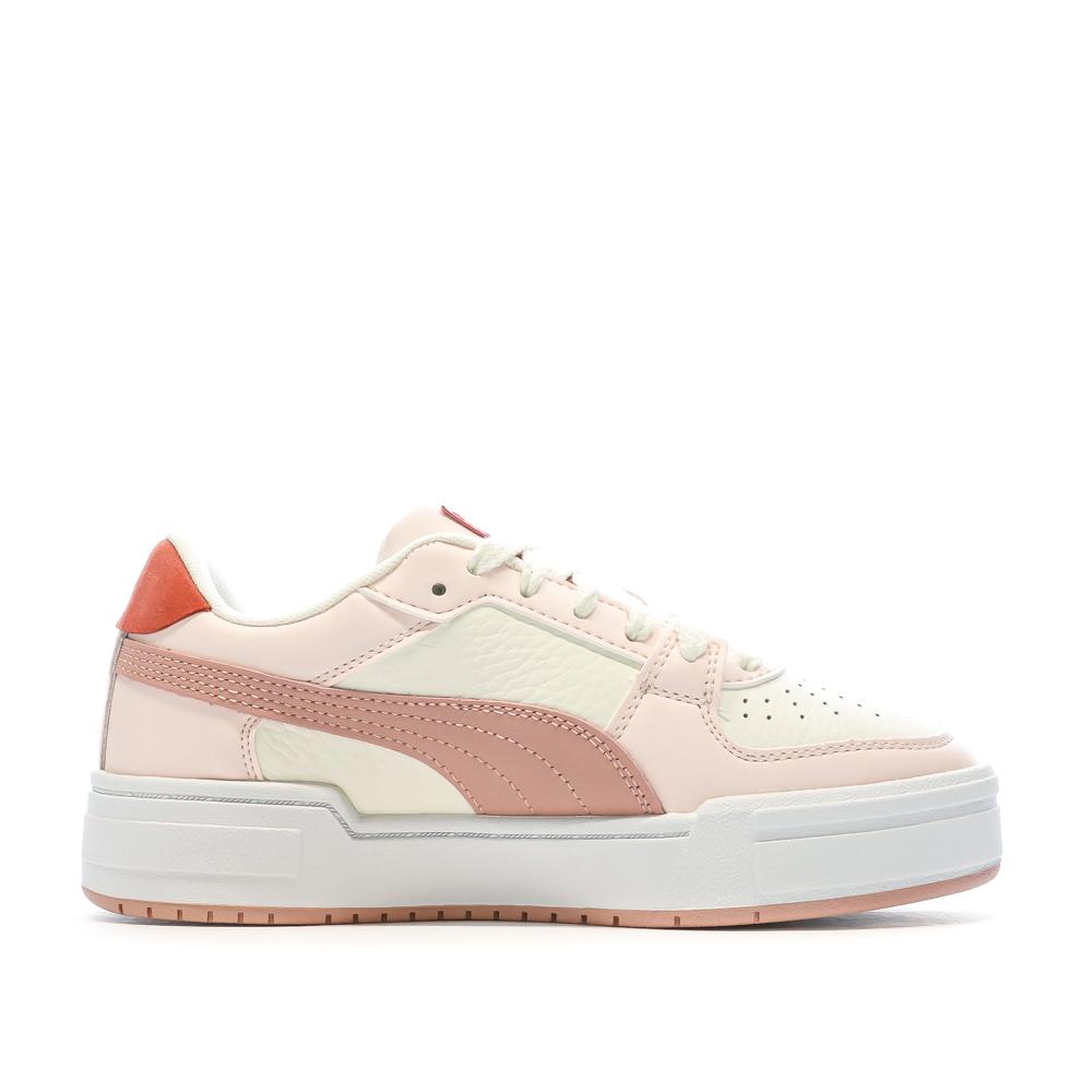 Baskets Rose/Blanche Femme Puma 394749-02 vue 2