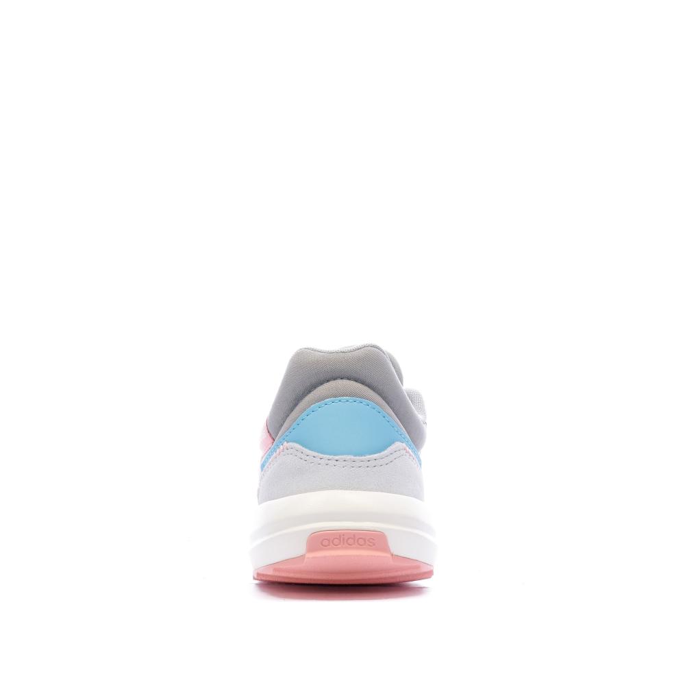 Chaussures de Sport Grise Femme Adidas Retrorun vue 3