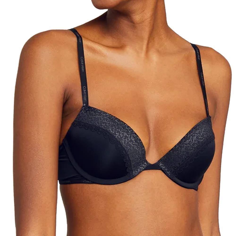 Soutien-gorge Marine Femme Calvin Klein Flirty pas cher